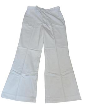 Genuine British Naval Issue White Class II Trousers - main image
