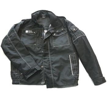 Black lined multi pocket working jacket Brand Redning