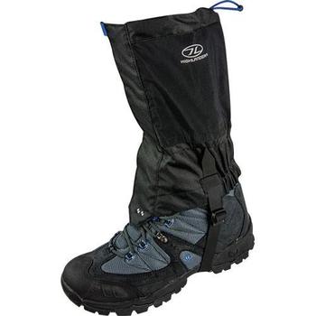 Black Waterproof Ankle Gaiters Highlander Grampian Gaiters (GAT018) - main image