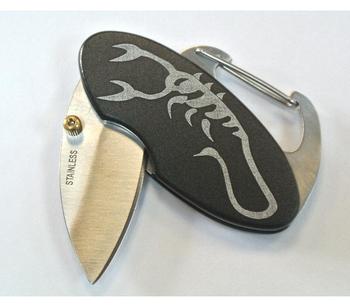 Carabina Clip Small Scorpion Locking Knife - main image