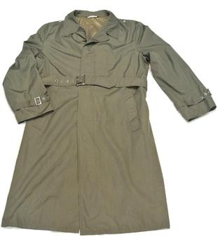 Vintage 1980`s East German Military Issue Trench Coat - main image