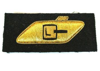 Royal Tank Regiment Crew Cloth TRF Badge Patch Sew On Tank Badge - main image
