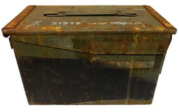 50 Cal Ammo Box Used Grade 2 50 Cal Ammo Boxes, Excellent Value - main image