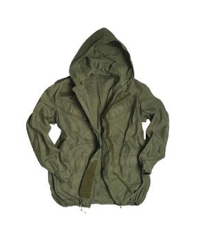 Belgium M64 Olive green vintage Belgium Hooded Cotton Combat jacket