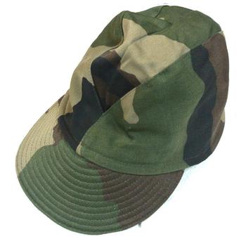 French Military Issue Woodland Camo Field Cap - main image