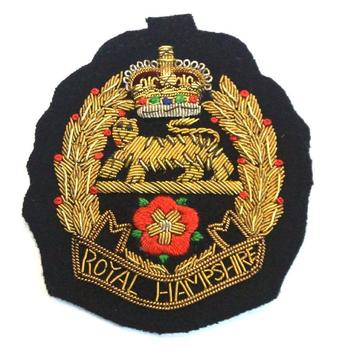 Royal Hampshire Blazer Badge - main image
