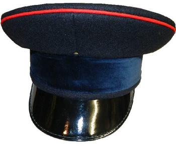 Military Officers Dress Cap With Blue Band - logistics