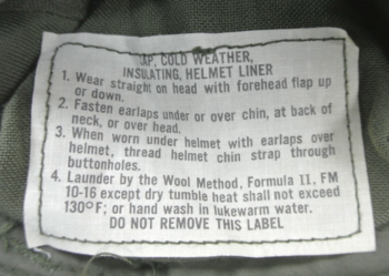 US Cold weather cap - main image