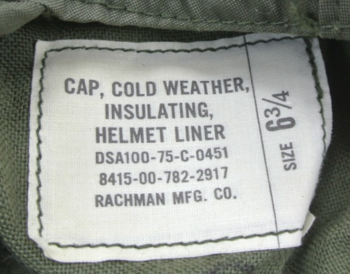 US Cold weather cap - main image