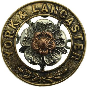 York And Lancaster Regiment Cap Badges - main image