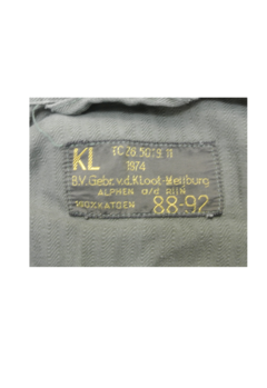 Olive herringbone shirt - main image