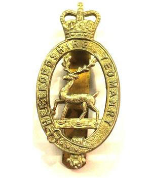 Hertfordshire Yeomanry cap badge