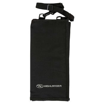 Black Map Case Explorer Folding With PVC Clear View Window And Carry Strap - MAP001 - main image