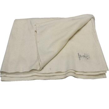 White Hospital Blankets Used Cream Military Blanket Off White Army Military Hospital Blanket - main image