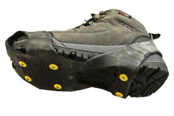 Ice Grippers - 1 Pair of ice grippers overshoe traction for the ice and snow - Small  - main image