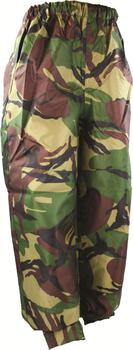 Waterproof Camo Trousers Youth Woodland camo DPM monsoon over trousers