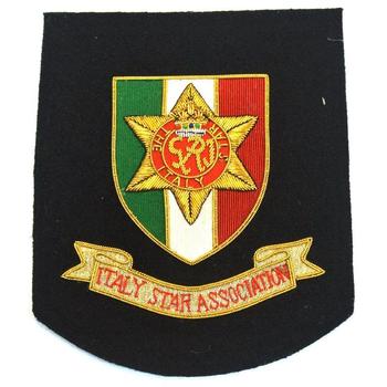 Italy Star Blazer Badge - main image
