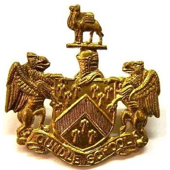 Oundle school OTC cap badge