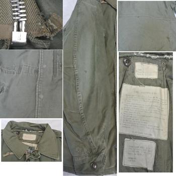 U.S M51 Genuine Military Issue Olive Green Field Jacket - main image