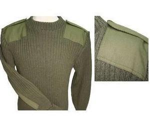 Army Jumper Wool Pullover New  Genuine 100% Wool Olive Green NATO Military Combat Jumper - main image
