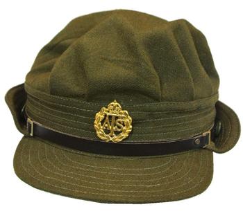 ATS Hat Ladies Khaki ATS Service Dress Cap Auxiliary Territorial Service SD Hat - main image