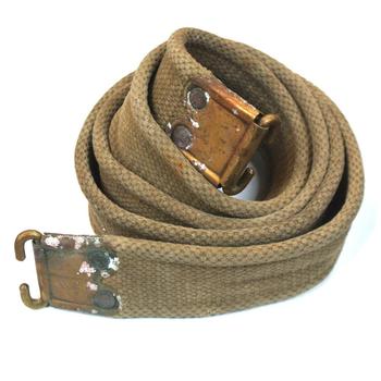 Ceremonial White And Olive Gun Slings - main image