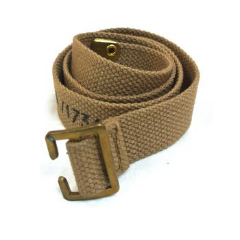 WWII 37 Pattern 30 Inch Webbing Strap With Brass Buckle - main image