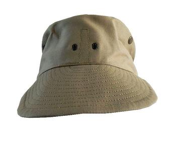 British Army Desert Tropical Hat Post War / WWII Pattern Army Issue Khaki Tropical Peaked Hat - main image