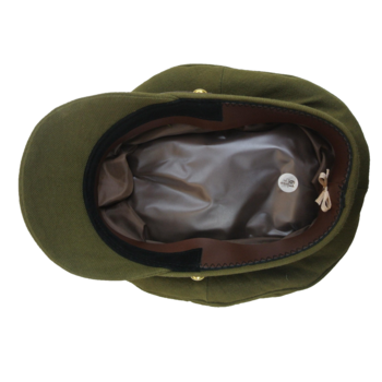 khaki officer hat - main image
