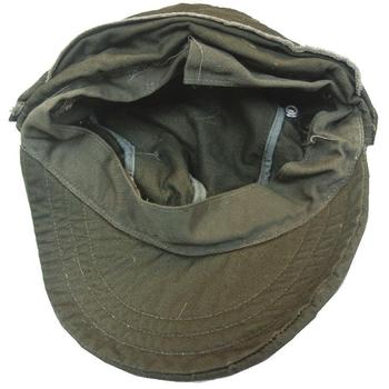 Olive Green Military Issue Kids Crap Hat - main image