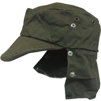 Olive Green Military Issue Kids Crap Hat - main image