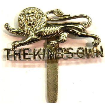 The Kings Own Infantry Regiment Cap Badge Various Styles - main image