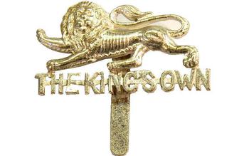 The Kings Own Infantry Regiment Cap Badge Various Styles - main image