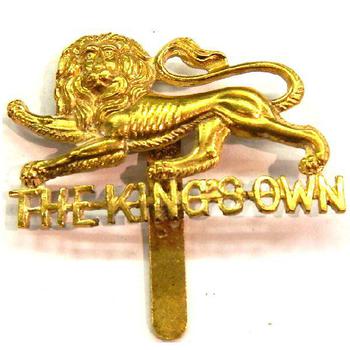 The Kings Own Infantry Regiment Cap Badge Various Styles - main image