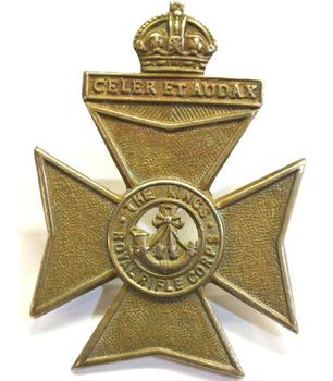 The Kings Own Rifle Corps Cap Badge - main image