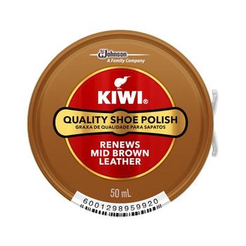 Kiwi Polish 50ml Tin Of Kiwi Boot And Shoe Polish In Different Colours - main image