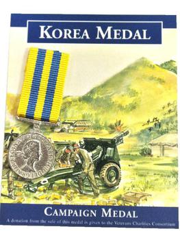Korea Mini Carded Medal - main image