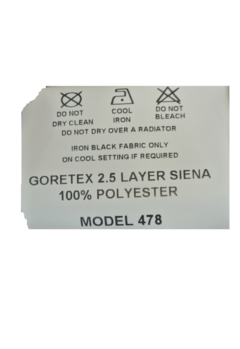 black waterproof trousers - main image