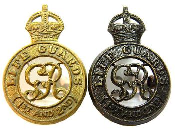 The Life Guards Regimental Cap badges - main image