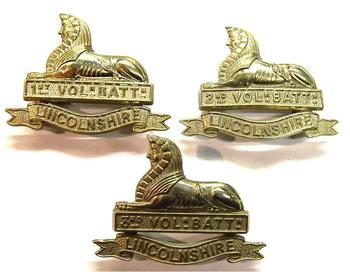 Royal Lincolnshire, Lincolnshire And Territorial Regiment Cap Badges - main image
