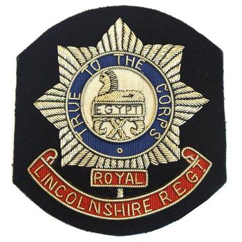 Lincolnshire Regiment Blazer Badge - main image