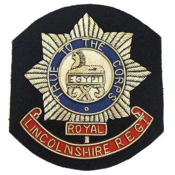 Lincolnshire Regiment blazer badge