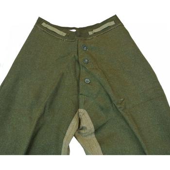 Military Issue Olive Liner Trousers Vintage 1950's - main image
