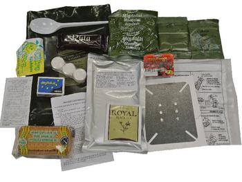 MRE Lithuanian Army Ration Pack Dry Ration Like USA MRE - main image