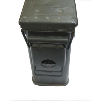Long 30cal 250 Round Olive Military Ammo Box - main image