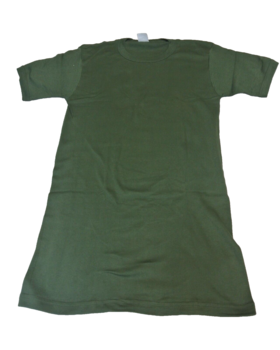 Long Length Olive Green Military Issue Base Layer T-Shirt - main image
