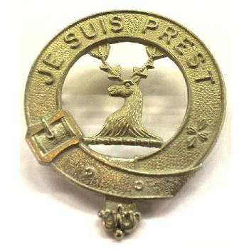 Lovat Scouts Cap Badge Je Suis Prest - main image