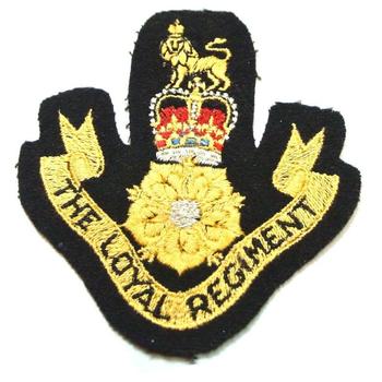 Loyal Regiment Blazer Badge  - main image