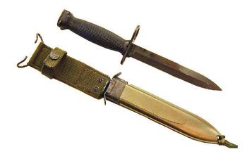 M7 Bayonet, Danish / US M8A1 Bayonet and Scabbard  - main image