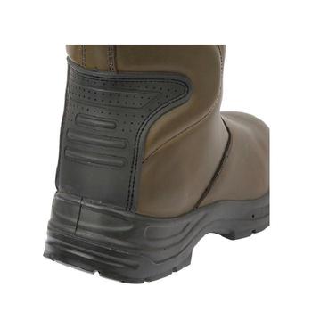 brown rigger boots - main image